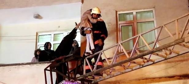 Elazığ’da yangın, 6 kişi hastaneye kaldırıldı
