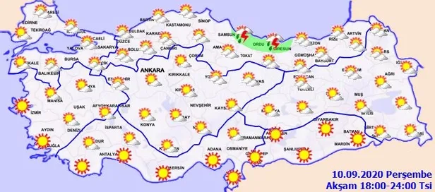 HAVA DURUMU | Meteorolojiden kuvvetli rüzgar uyarısı | 10 Eylül İstanbul'da hava nasıl olacak?-4