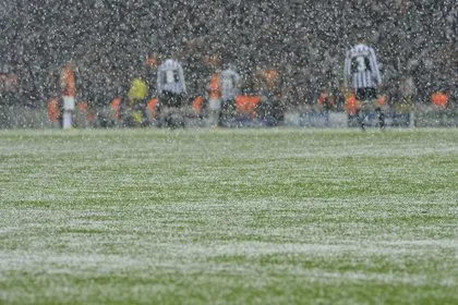 G.Saray Juventus maçına kar engeli