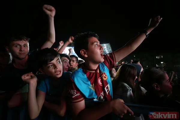 Fırtına'nın Süper Kupa zaferi Trabzon'da büyük coşkuyla kutlandı! - 1