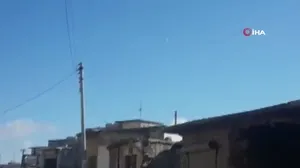 İşte rejim uçaklarının düşürülme anı | VİDEO