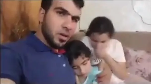 Katil İsrail onu da şehit etti! Kızlarını teskin etmeye çalışan baba bombardımanda hayatını kaybetti-2