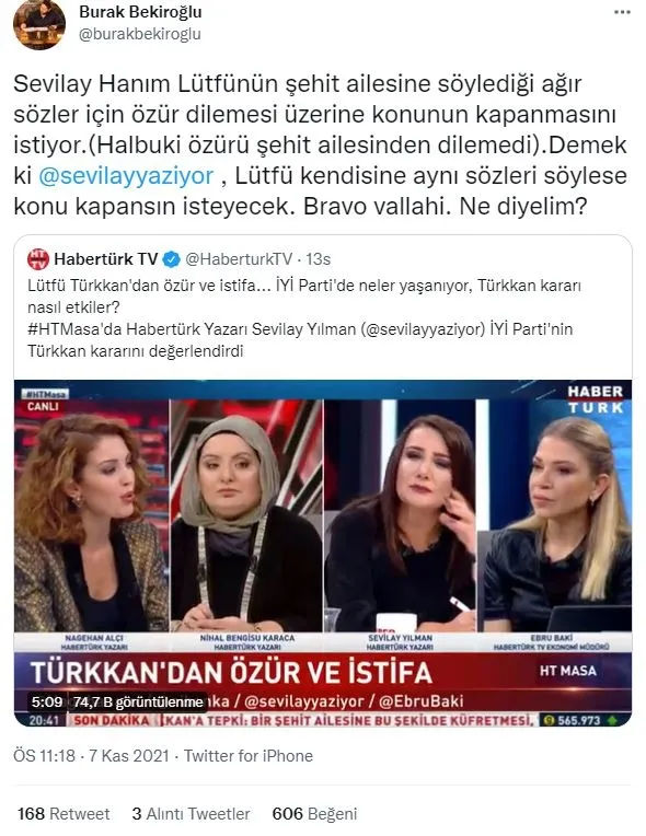 haberturkten-sevilay-yilman-sehit-yakinina-kufur-eden-turkkani-tam-bir-istanbul-beyefendisi-deyip-yere-goge-sigdiramadi-sosyal-medyada-tepkiler-durmuy-1636356430443.jpg Habertürk'ten Sevilay Yılman şehit yakınına küfür eden Türkkan'ı "Tam bir İstanbul beyefendisi" deyip yere göğe sığdıramadı! Sosyal medyada tepkiler durmuyor!-16