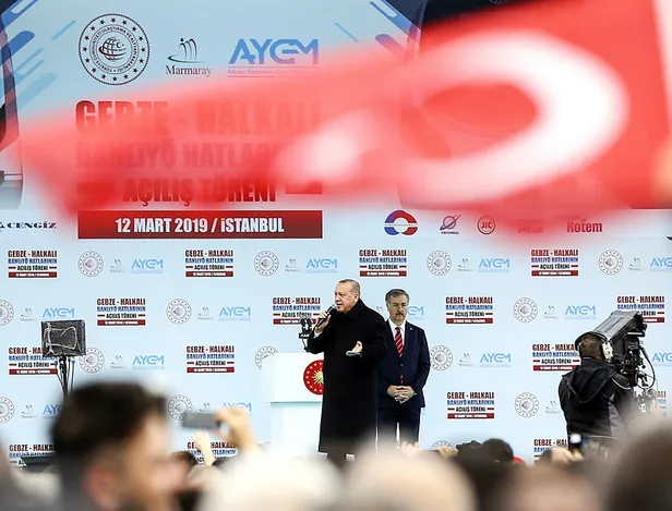 Başkan Erdoğan'dan Halkalı-Gebze banliyö hattı açılışında önemli açıklamalar-2