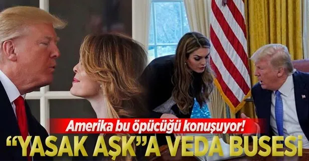 'Yasak aşk'a veda busesi