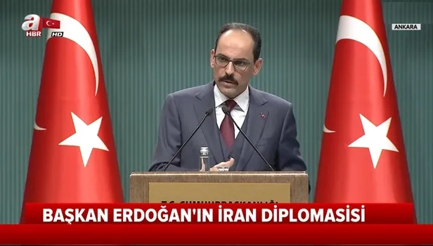 Kabine toplantısı sonrası İbrahim Kalın'dan önemli açıklamalar