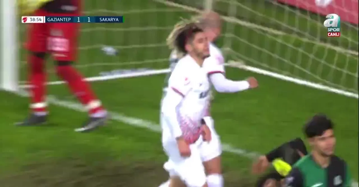 GOL | Gaziantep FK 1-1 Sakaryaspor