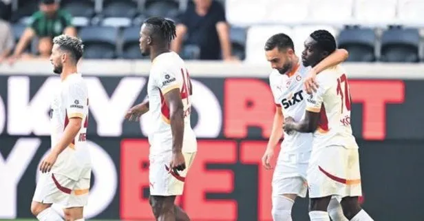 Galatasaray gol şov yaptı