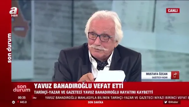 Son dakika: Yavuz Bahadıroğlu (Niyazi Birinci) hayatını kaybetti!