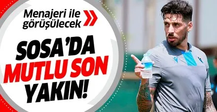 Jose Sosa'da mutlu son çok yakın