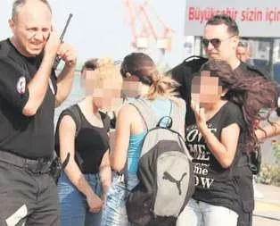 Genç kızların haraç kavgası