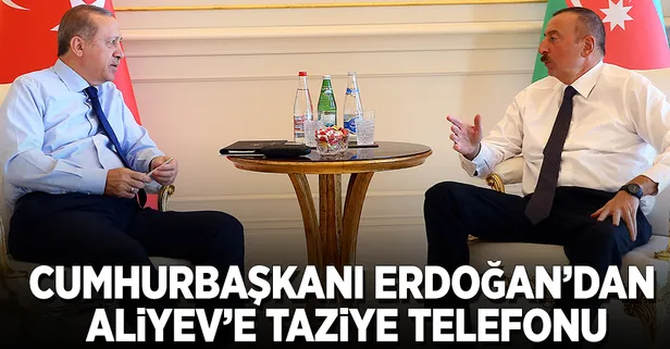 Cumhurbaşkanı Erdoğan Aliyev'le görüştü