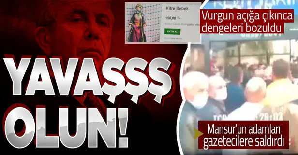 Mansur Yavaş’ın korumaları kitre bebek vurgununa ilişkin soru sormak isteyen gazetecileri darp etti!