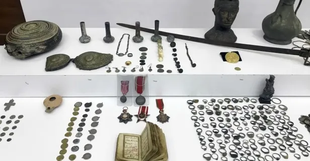 İstanbul'da 278 tarihi eser ele geçirildi