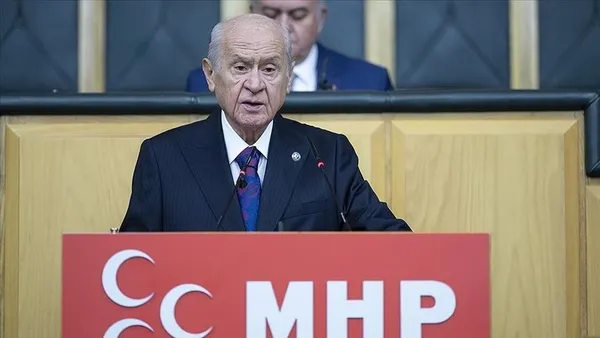 Son dakika: Başkan Recep Tayyip Erdoğan Külliye'de MHP lideri Devlet Bahçeli'yi ağırladı-5