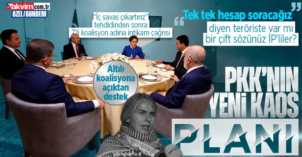 "İç savaş çıkartırız" tehdidinden sonra PKK'nın kaos planı ortaya çıktı! Elebaşı Çiğdem Doğu'dan 7'li koalisyon adına intikam çağrısı: "Tek tek hesap soracağız"