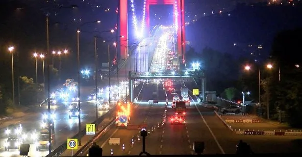 Bakan açıkladı: FSM Köprüsü’nün birinci etabı bu gece trafiğe açılıyor