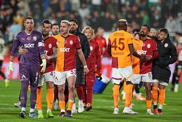 Galatasaray’da maç sonu gerginlik!