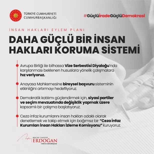 SON DAKİKA: Başkan Erdoğan'dan İnsan Hakları Eylem Planı Toplantısı'nda önemli açıklamalar-4