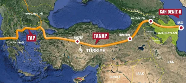 TANAP ile Türkiye'ye para ve iş yağacak