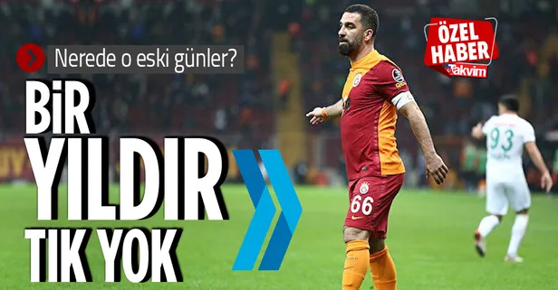 Arda Turan eski günlerini arıyor! Sarı-kırmızılı forma ile gol hasreti 1 yılı buldu