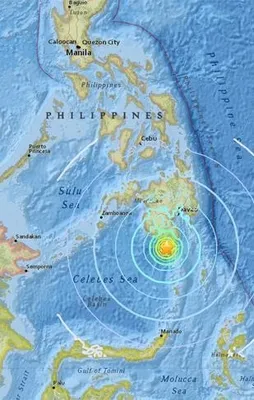 Filipinler'de 6,8 büyüklüğünde deprem