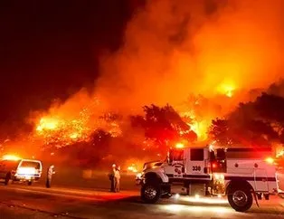 ABD’de korkutan yangın! Binlerce kişi tahliye edildi