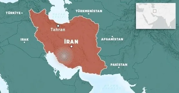 Son dakika: İran kuzeyindeki Kazvin eyaletinde 5,4 büyüklüğünde deprem
