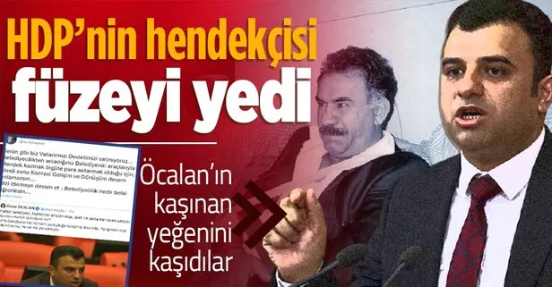 Halfeti Belediye Başkanı Şeref Albayrak’tan teröristbaşı Öcalan’ın hendekçi yeğeni HDP milletvekili Ömer Öcalan’a füze gibi yanıt