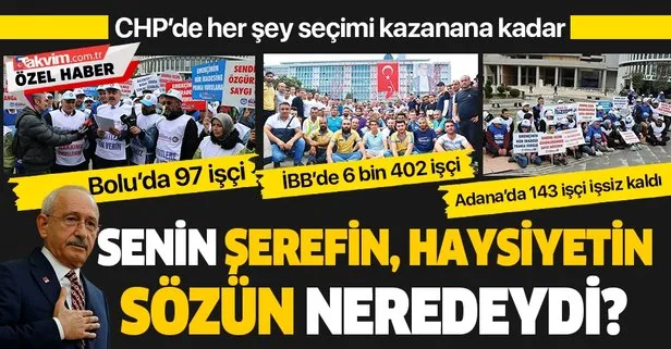 Kemal Kılıçdaroğlu’nun yerel seçimlerde verdiği sözler lafta kaldı!