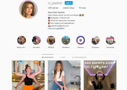 Maria Dilek Gladkikh kimdir? Babası kim? Rus spiker Maria Dilek Gladkikh aslen nereli?-3