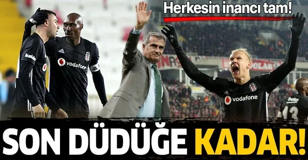 Şenol Güneş ve futbolcular inançlarını kaybetmedi! Beşiktaş’ta herkes son 5 maça kilitlendi