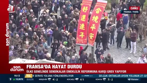 Fransa yanıyor: Enerji sendikalarından şubatta 3 günlük grev kararı