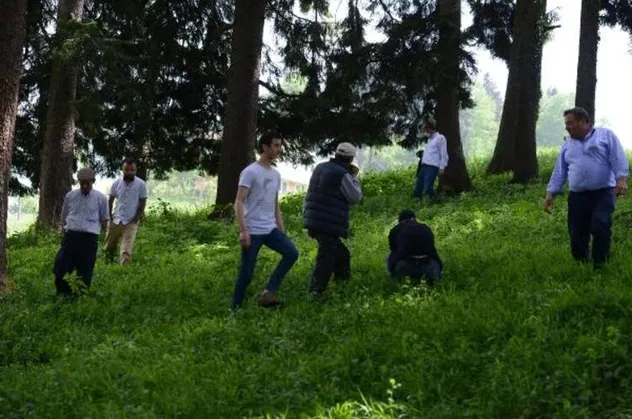 Artvin'de gök taşı bulduğunu iddia ettiler, duyunca hemen araziye koştular!