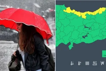 Meteoroloji’den 6 il için kritik uyarı: Sarı kodlu yağış ve pus alarmı verildi! Kar geri dönüyor: 2 güne dikkat