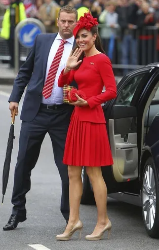 Galler Prensesi Kate Middleto Noel konserine gitti