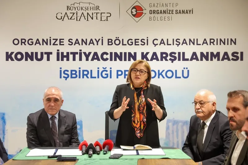 OSB çalışanları için konut müjdesi: Gaziantep Büyükşehir ile OSB arasında iş birliği protokolü imzalandı-2