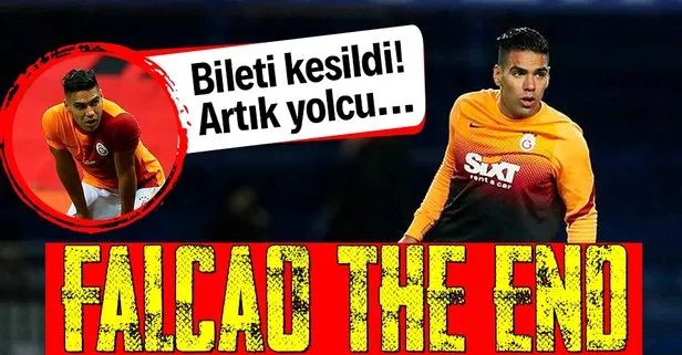 Yönetim biletini kesti! Galatasaray’da Radamel Falcao devri bitiyor...
