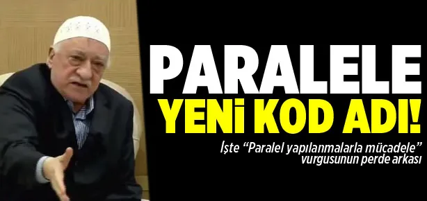 Paralel örgütün kod adı: PÖ