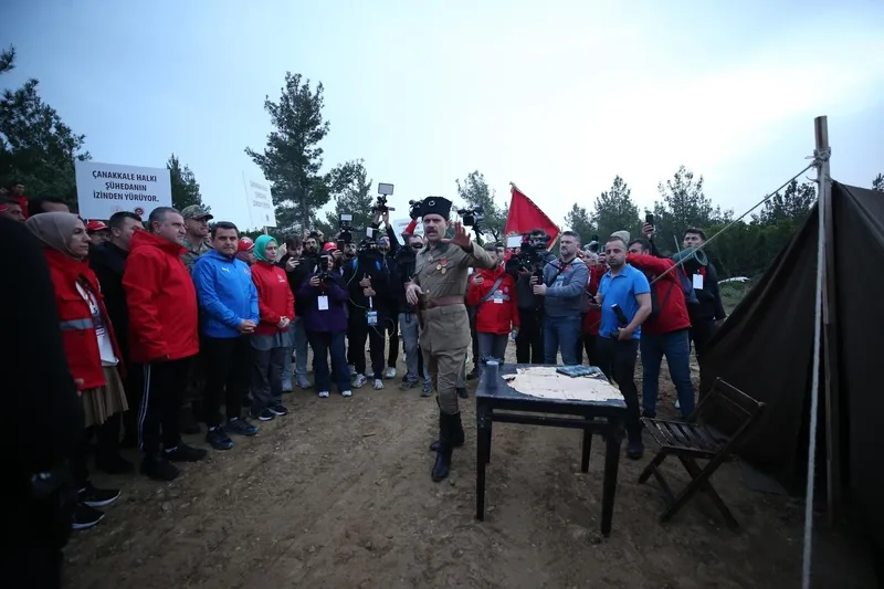 1714024889818.jpeg Çanakkale Kara Savaşları'nın 109. yılı | 57. Alay Vefa Yürüyüşü-4