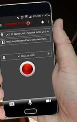 Akıllı telefonlara panik butonu