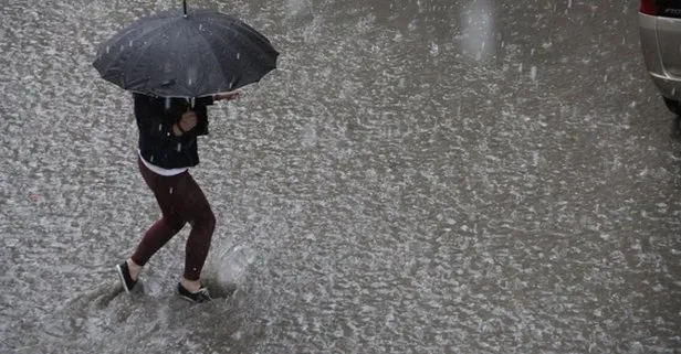 Meteoroloji yağış için saat verdi! 16 Temmuz 2018 Pazartesi hava durumu tahminleri