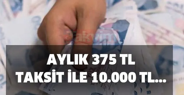 Kredi başvuru ekranı: Ziraat Bankası, Halkbank ve Vakıfbank’tan aylık 375 TL taksit ile 10.000 TL sosyal hayatı destek kredisi!