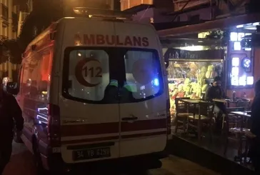 Taksim’de gece kulübünde sürpriz kabusa döndü! Alev alev yandılar