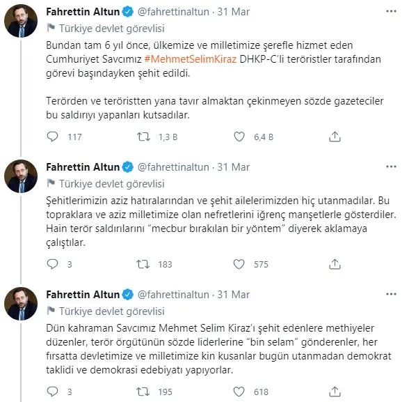 fahrettin-altunun-sehit-savci-selim-kiraz-paylasimindan-rahatsiz-olarak-teroru-aklamaya-calisan-ahmet-sika-bassavciliktan-ret-1623010847179.jpeg Fahrettin Altun'un şehit savcı Selim Kiraz paylaşımından rahatsız olarak terörü aklamaya çalışan Ahmet Şık'a Başsavcılıktan ret-6