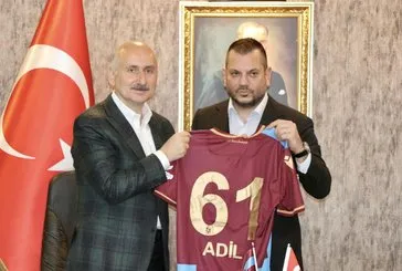 Bakan Karaismailoğlu Trabzonspor’u ziyaret etti
