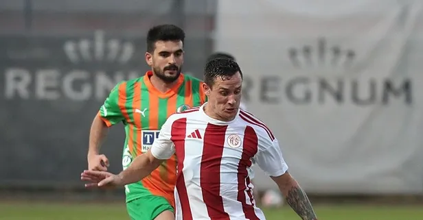 Hazırlık maçında gülen taraf Alanyaspor