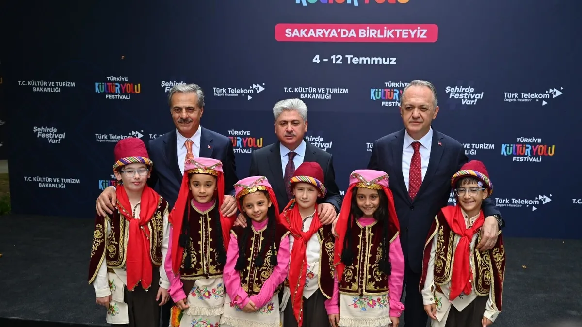Sakarya Kültür Yolu Festivali başladı: 9 günlük gastronomi ve sanat şöleni