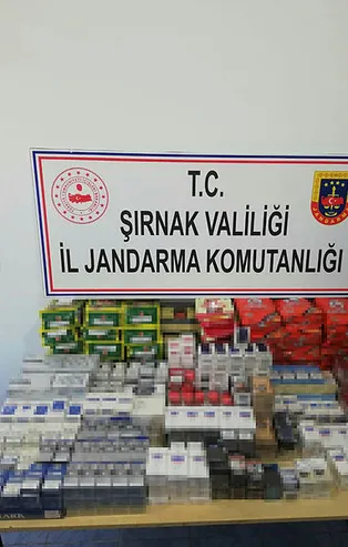 Şırnak'ta kaçakçılık operasyonu!