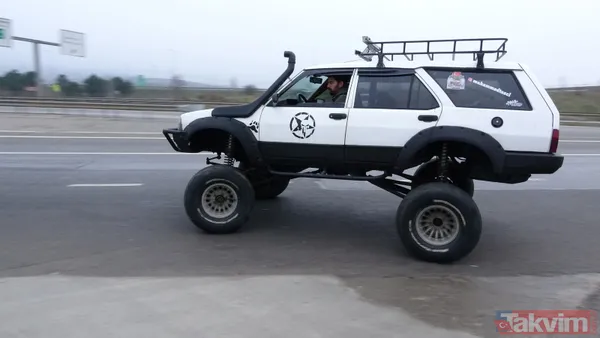 Kartal SLX arabayı öyle bir şeye çevirdi ki! Görenler gözlerine inanamadı! Herkes hayran kalıyor... - 13